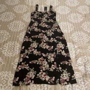 Abercrombie & Fitch Midi Floral Dress